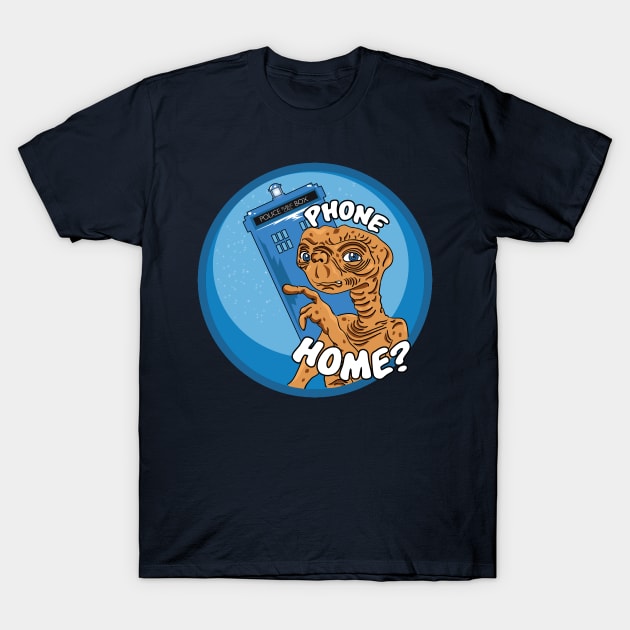 Phone Home? T-Shirt by ElectricDreamz